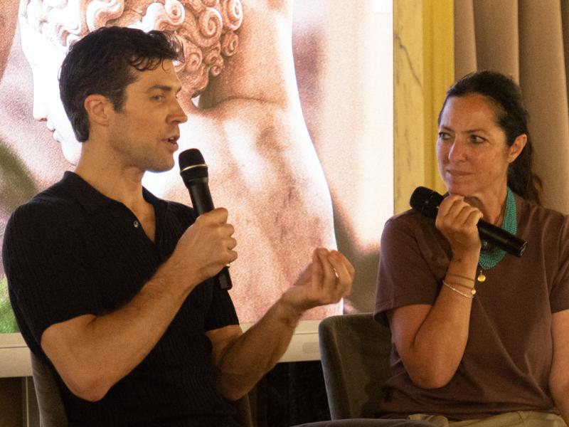 Il Grand Hotel et Des Palmes ospita Roberto Bolle per un'iniziativa dedicata ai giovani